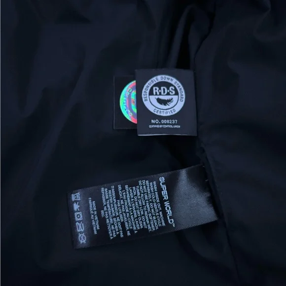 Aritzia Black Puffer Jacket - Picture 4 of 8